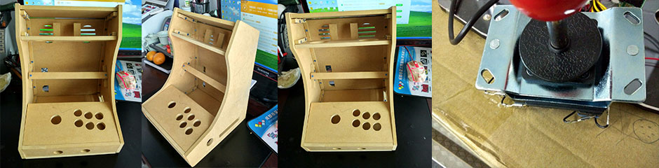 DIY Mini Arcade Cabinet La Makineta view 1