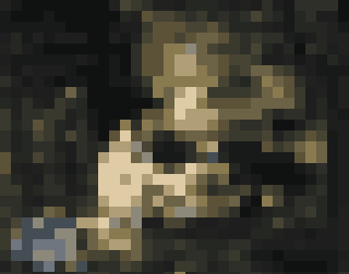 Le Déjeuner sur l’herbe Pixel