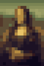 Mona Lisa Pixel