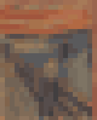 The Scream Pixel