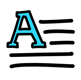 Paragraph Typing Icon